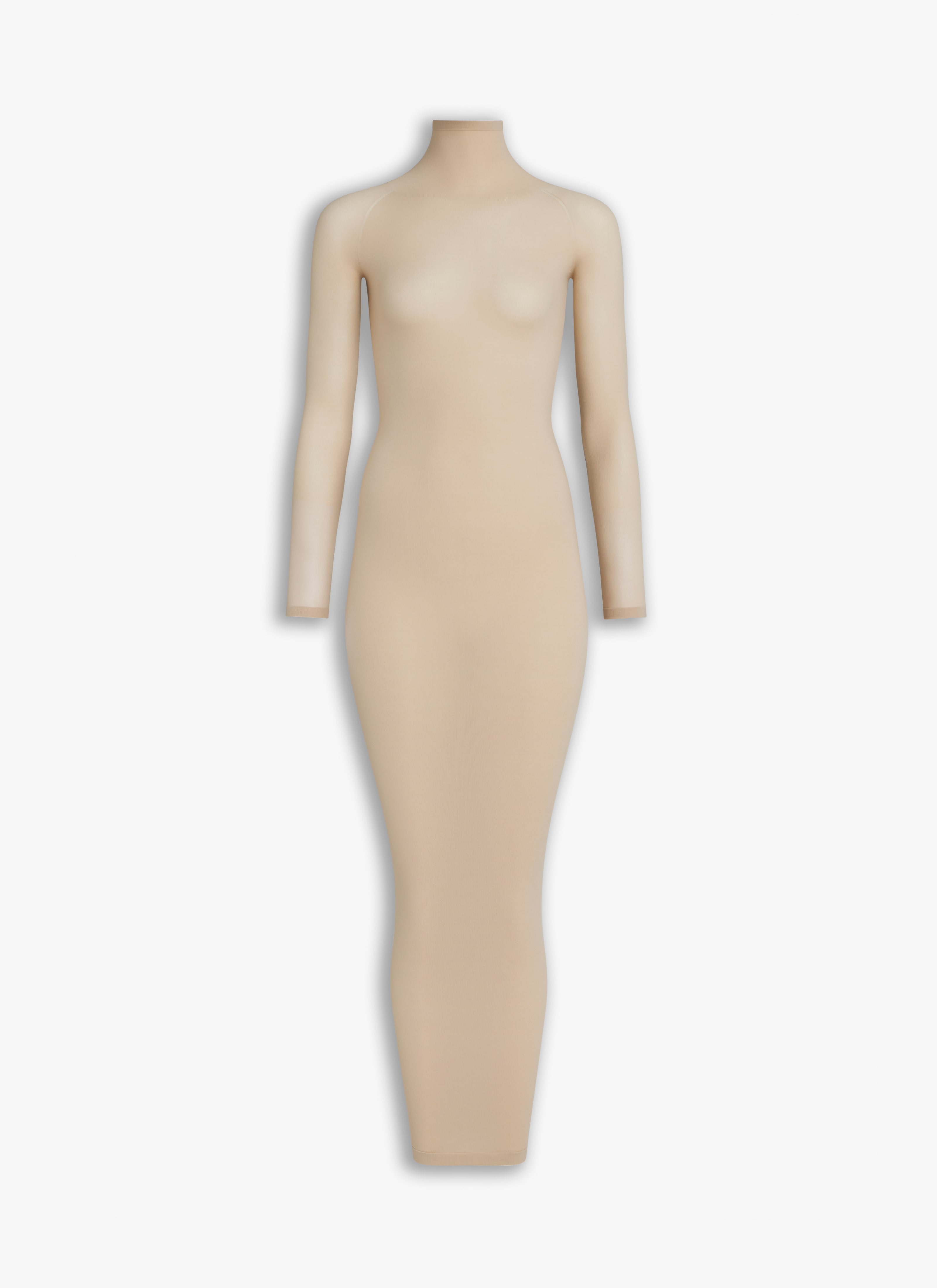SHEER HIGH NECK DRESS SHEER HIGH NECK DRESS - maison-alaia.com